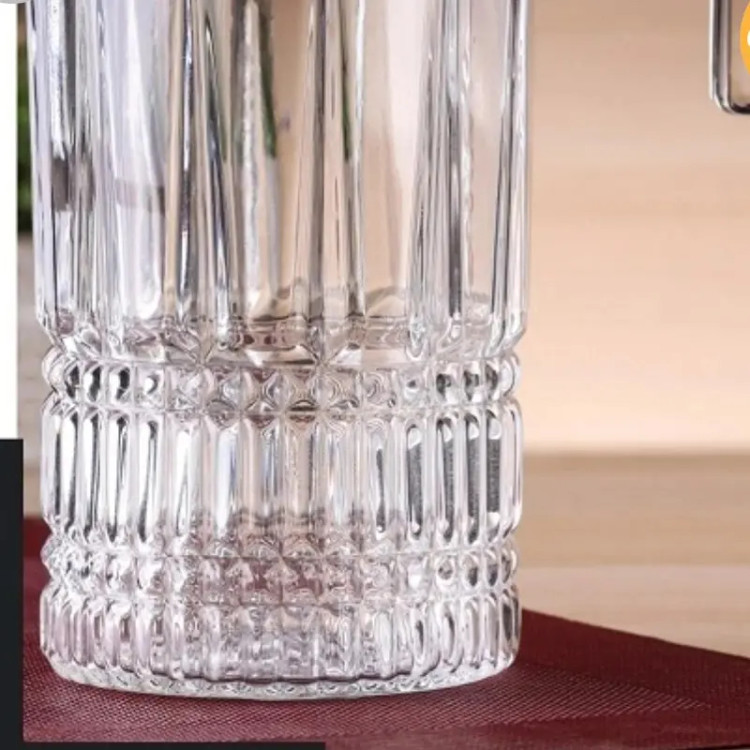 پارچ و لیوان لومینارک مدل الیزه اصلی 7 پارچه ساخت امارات سری گلد فرنس F2565E LUMINARC ELYSEES