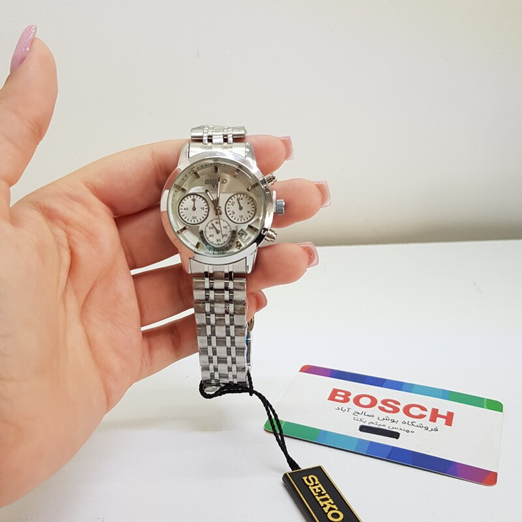 ساعت سیکو ژاپن نقره ای زنانه به همراه جعبه و باطری اضافه 2363 G