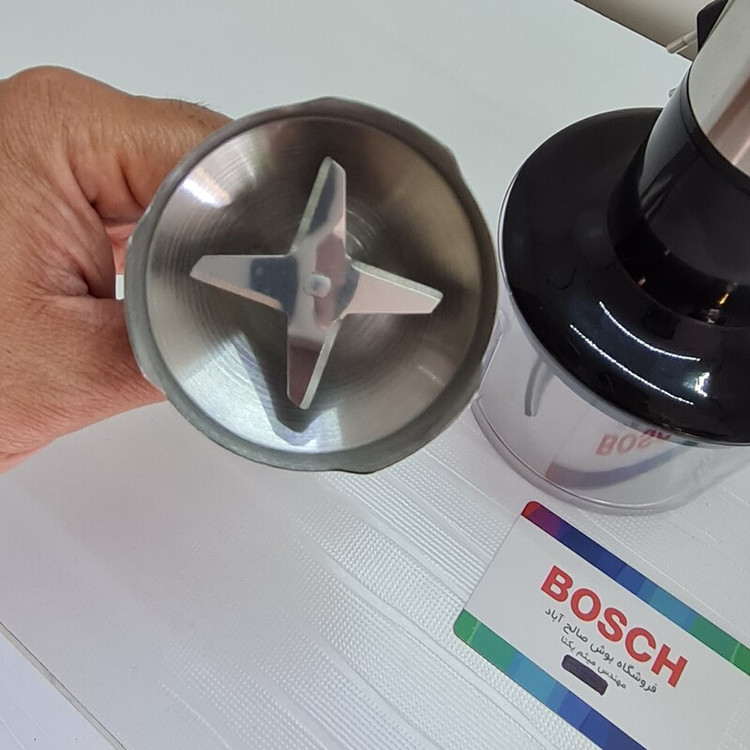 گوشتکوب چندکاره بوش مدل ۷۱۷ توان حک شده 3000 وات با همزن و خردکن غذاساز