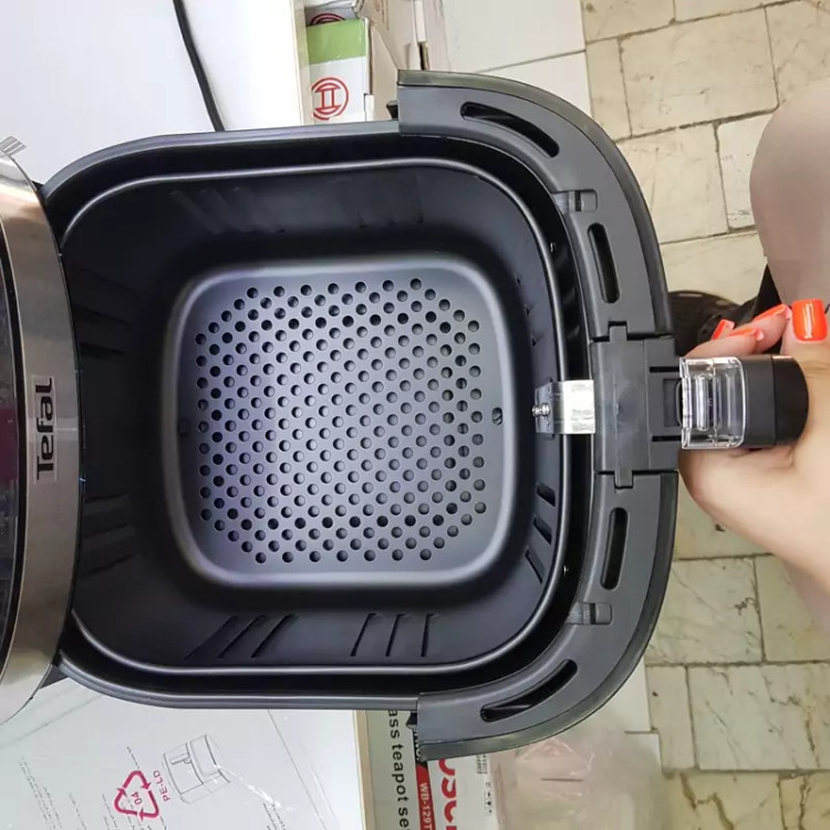 سرخکن و هواپز 2 المنت تفال 8 لیتری توری دار سنسور درب یکسره است fd 9480