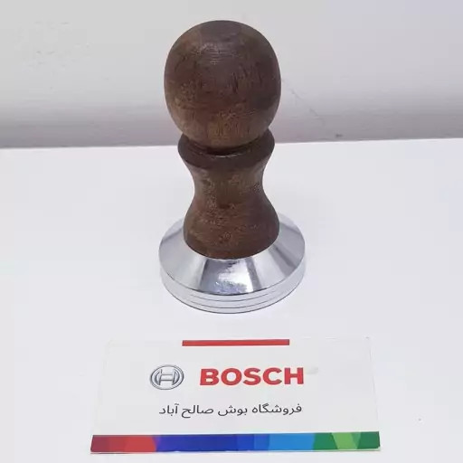 تمپر دسته چوبی باریستا اسپیس سایز 51 با ارتفاع 9.5 و قطر کف 5 سانت