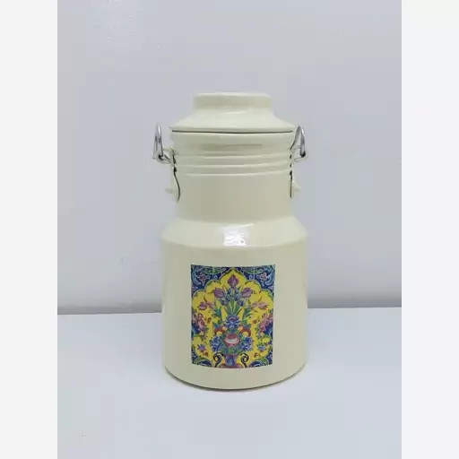 دبه روغن و شیر روحی بانکه و سطل شیر 0.5 لیتری یکتا بوش مدل A005