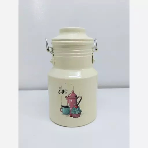 دبه روغن و شیر روحی بانکه و سطل شیر 0.5 لیتری یکتا بوش مدل A005