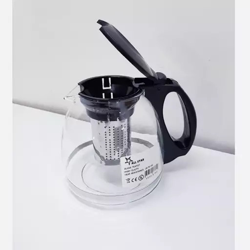 قوری چایساز مدل ALL STAR 120 - کنارهمی و روهمی | سایز بزرگ | 1300 سی سی همه کاره دارای فیلتر استیل مناسب چایساز درجه 1
