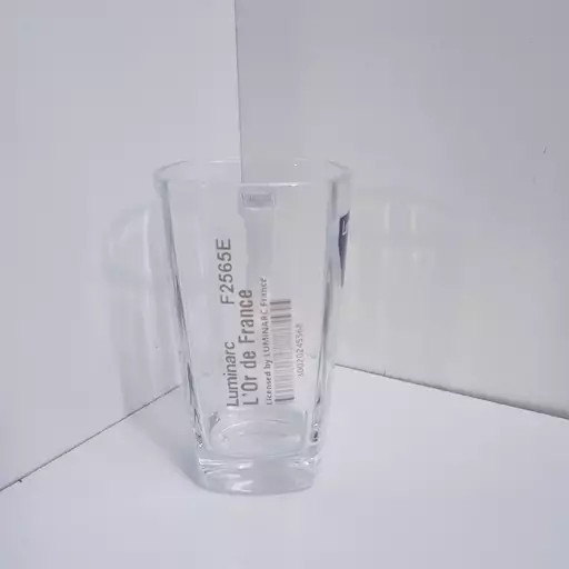 استکان لومینارک مدل استرلینگ اصلی حک شده دسته دار دست 6 عددی ساخت امارات LUMINARC STERLING سری گلد فرنس F2565E