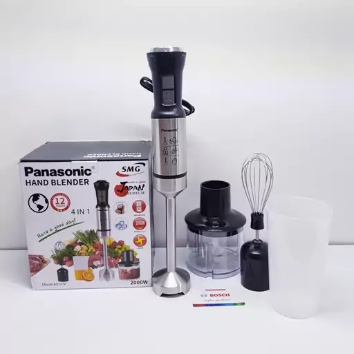 گوشتکوب پاناسونیک اصلی 4 کاره 4000 وات ژاپن تیغه تیتانیوم مدل TITAN48