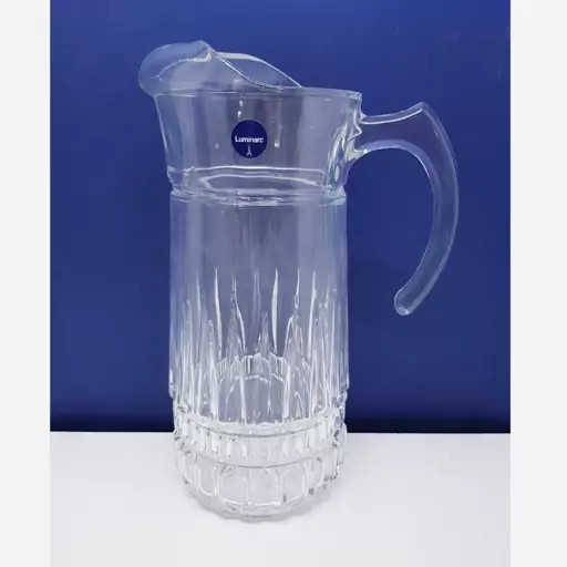 پارچ و لیوان لومینارک اصلی مدل امپراطور اصلی 7 پارچه حک شده ساخت امارات سری گلدفرنس F2565E