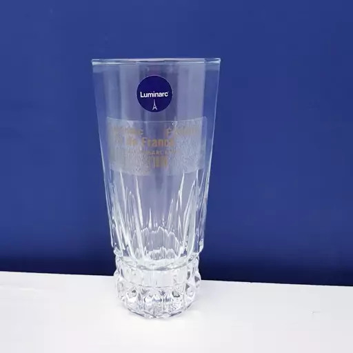 پارچ و لیوان لومینارک اصلی مدل امپراطور اصلی 7 پارچه حک شده ساخت امارات سری گلدفرنس F2565E
