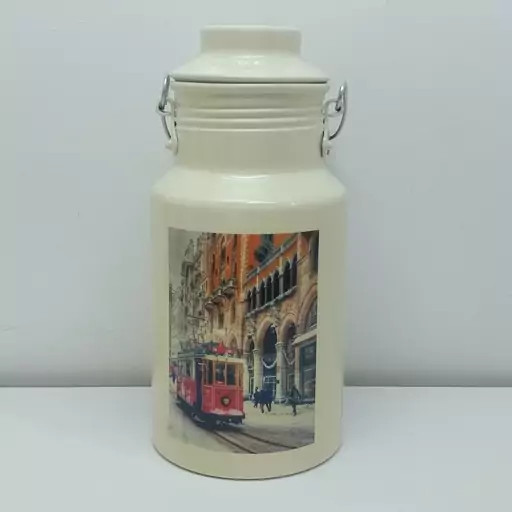 دبه روغن و شیر روحی بانکه ، سطل شیر 2 لیتری یکتا بوش مدل A020