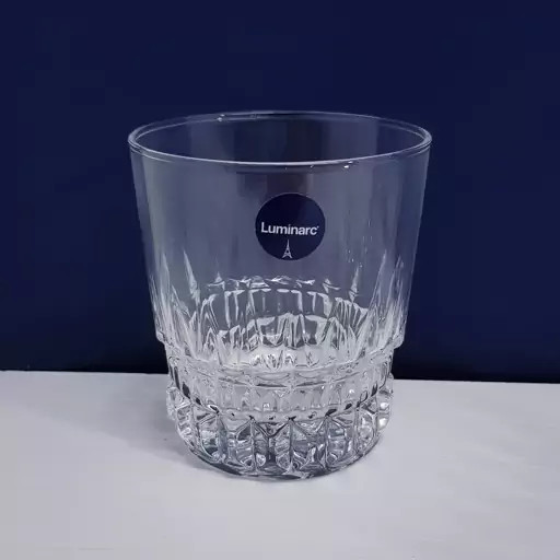 نیم لیوان لومینارک مدل امپراطور اصلی بسته 6 عددی LUMINARC IMPERATOR محصول امارات سری گلد فرنس F2565E