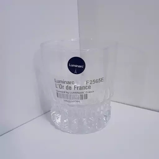 نیم لیوان لومینارک مدل امپراطور اصلی بسته 6 عددی LUMINARC IMPERATOR محصول امارات سری گلد فرنس F2565E