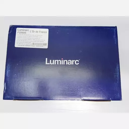 نیم لیوان لومینارک مدل امپراطور اصلی بسته 6 عددی LUMINARC IMPERATOR محصول امارات سری گلد فرنس F2565E