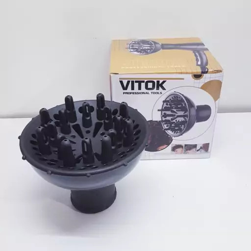دیسپانسر سشوار.حالت دهنده مو مناسب انواع سشوارها مدل VITOK