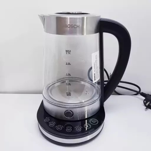 چای ساز روی همی بوش حک شده اصلی جرمنی 1800 وات با گارانتی معتبر شرکتی مدل 129