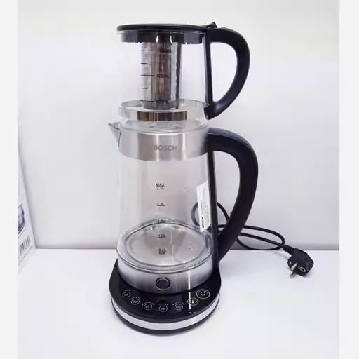 چای ساز روی همی بوش حک شده اصلی جرمنی 1800 وات با گارانتی معتبر شرکتی مدل 129