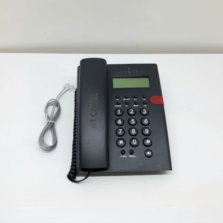 تلفن رومیزی کیفیت عالی - کالر آی دی - مشکی - مدل Noise less ۴