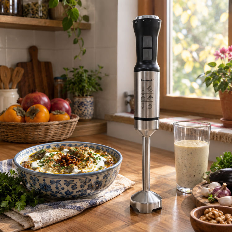 گوشتکوب برقی پاناسونیک اصل ۳۰۰۰وات تیغه تیتانیوم ژاپن حک شده - مدل TITAN 40