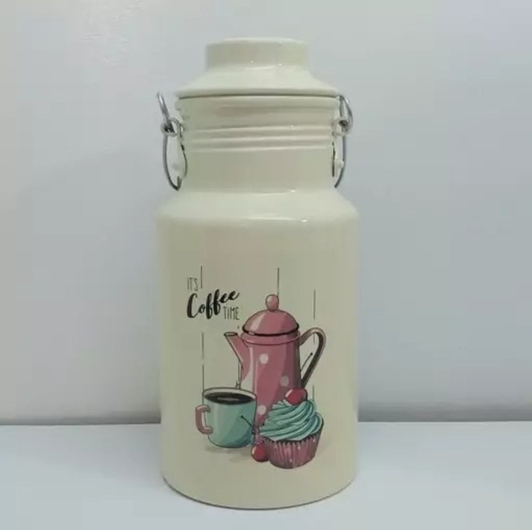 دبه روغن و شیر روحی بانکه سطل شیر 2 لیتری یکتاباش مدل A020